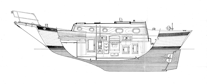 Starboard Elevation